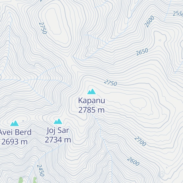 Map of Kapanu
