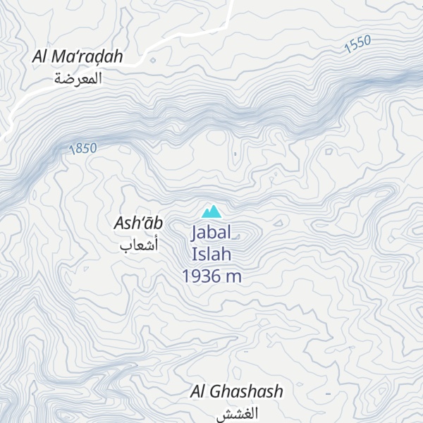 Map of Jabal Islah