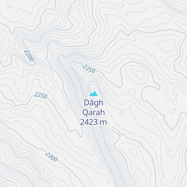 Map of Dāgh Qarah