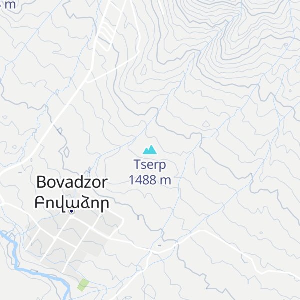Map of Tserp