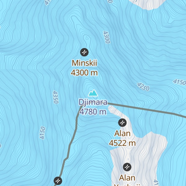 Map of Djimara