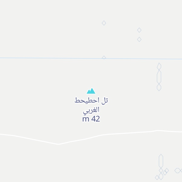 Map of تل احطيحط الغربي