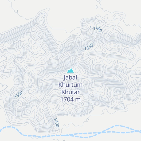 Map of Jabal Khurtum Khutar
