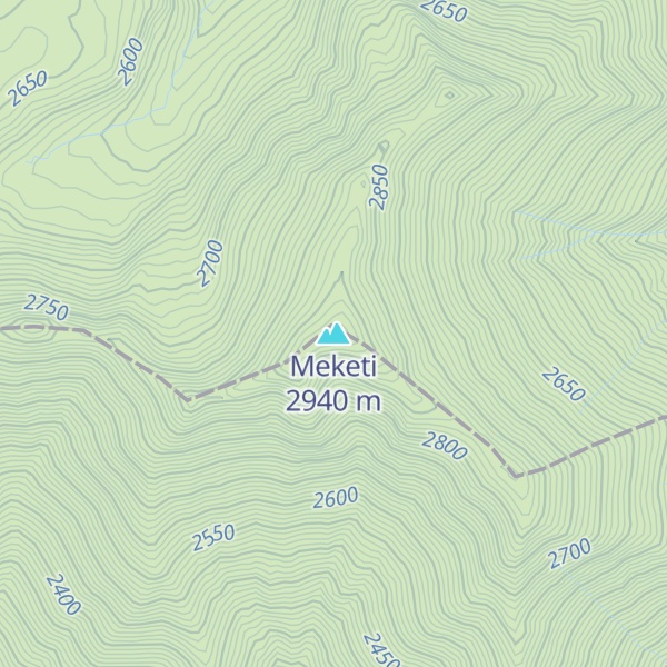 Map of Meketi