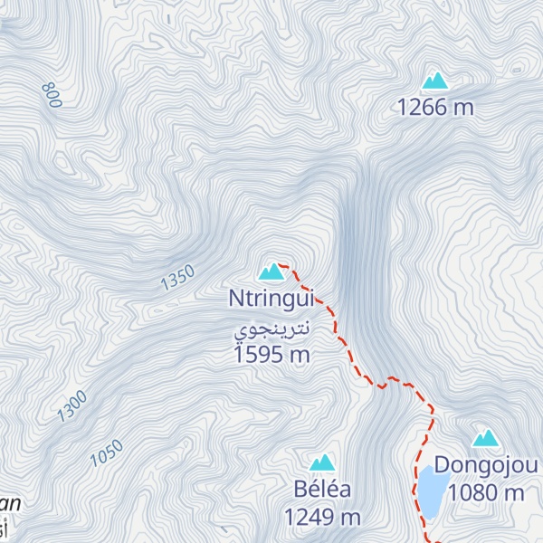 Map of Ntringui نترينجوي
