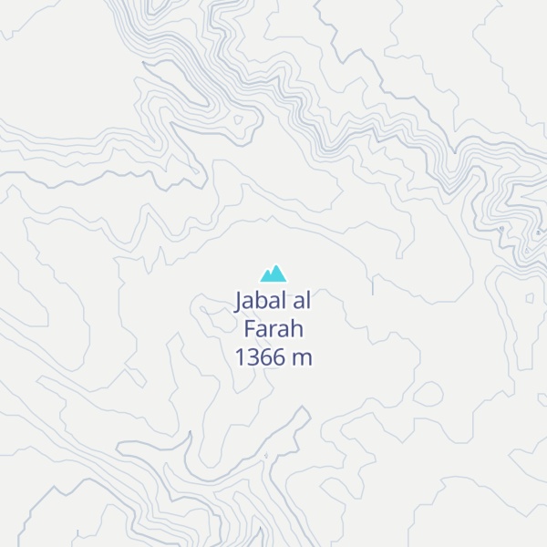 Map of Jabal al Farah