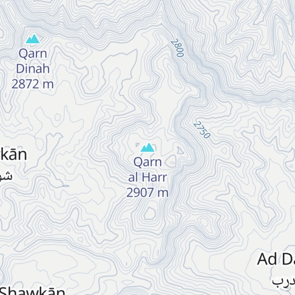 Map of Qarn al Harr