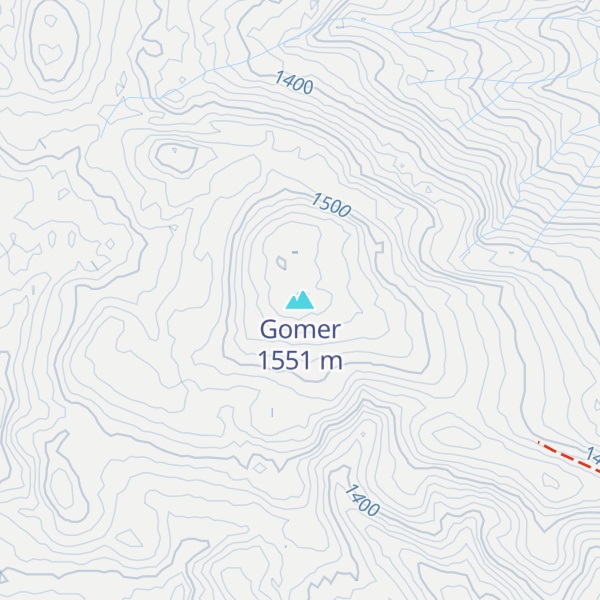 Map of Gomer