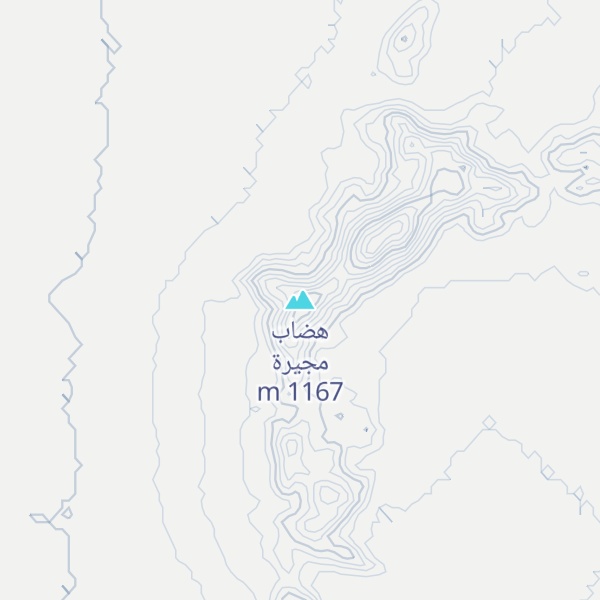 Map of هضاب مجيرة