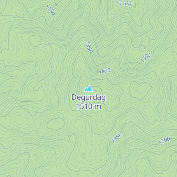 Map of Degurdag