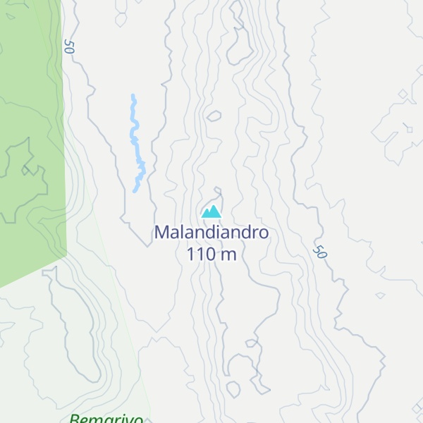 Map of Malandiandro
