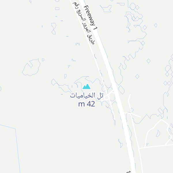 Map of تل الخياميات