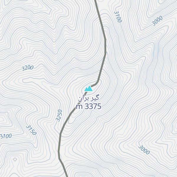 Map of گیر بران