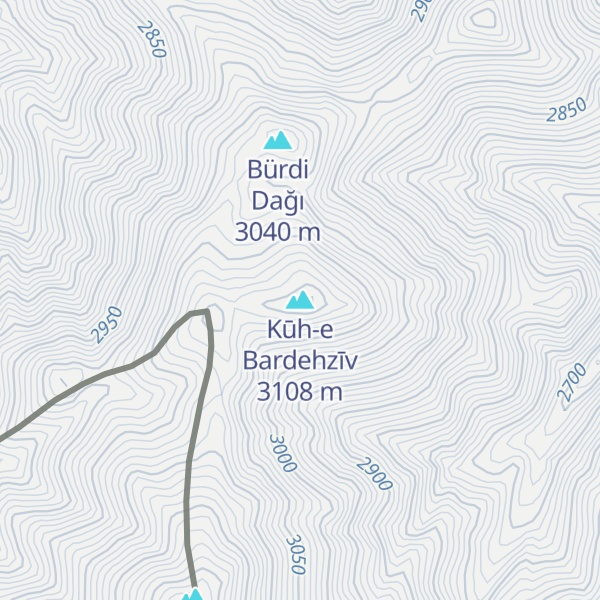 Map of Kūh-e Bardehzīv