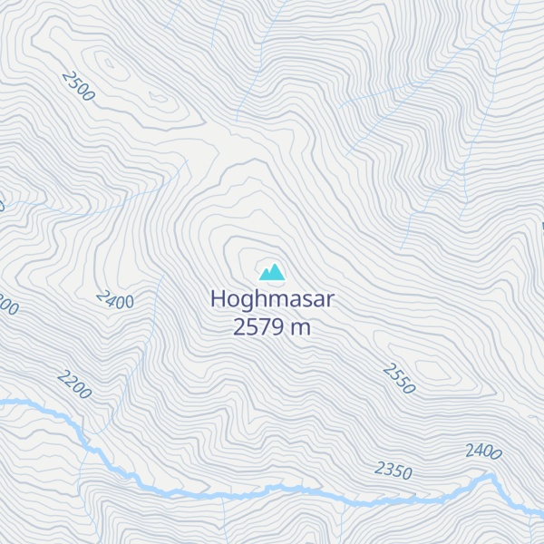 Map of Hoghmasar