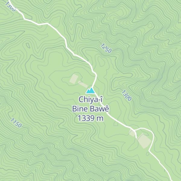 Map of Chiya-î Bine Bawê