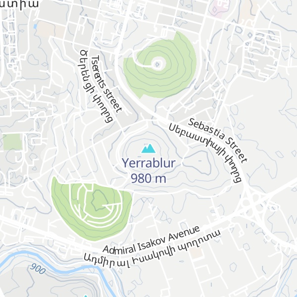 Map of Yerrablur