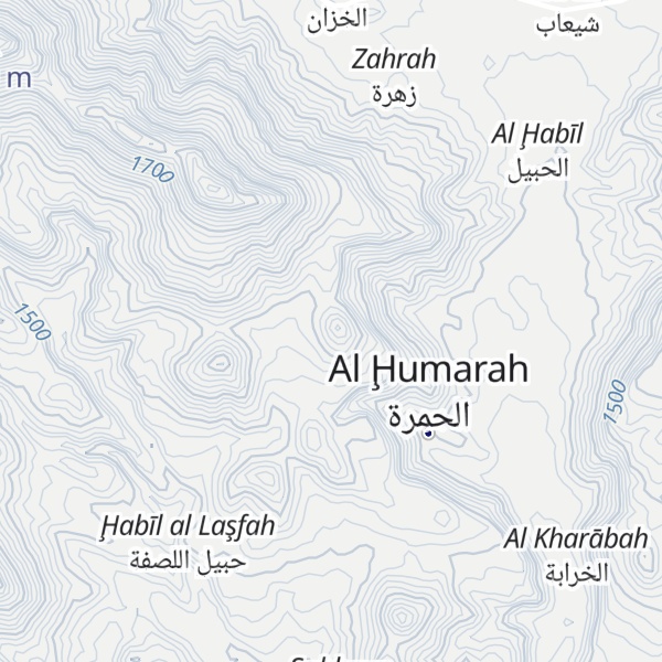Map of Jabal San`a'