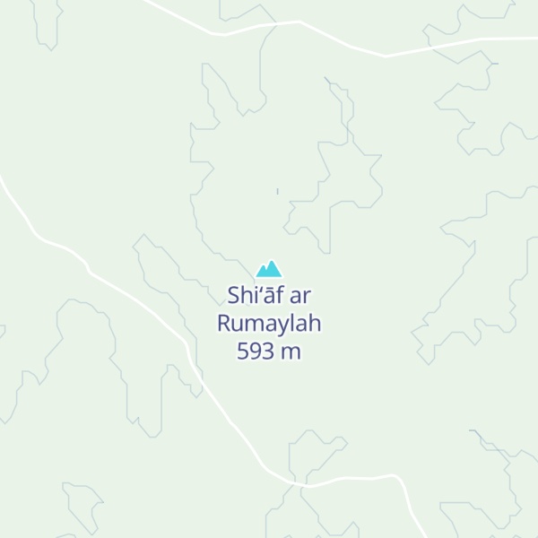 Map of Shi‘āf ar Rumaylah