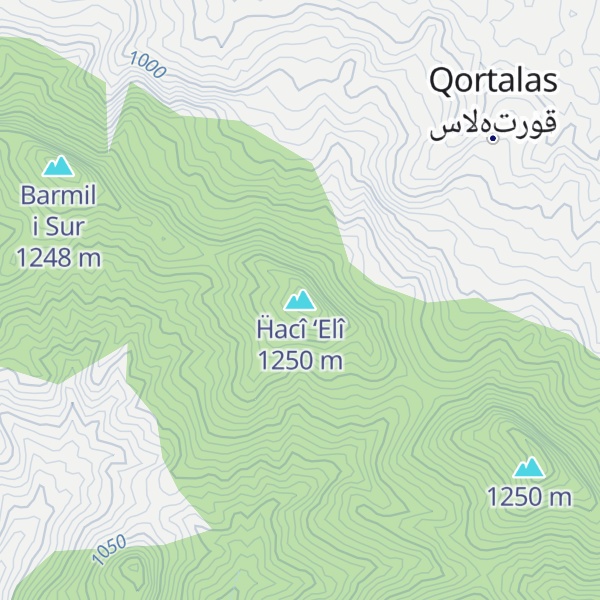 Map of Ḧacî ‘Elî