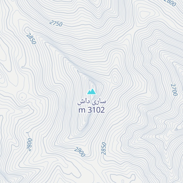 Map of ساری داش