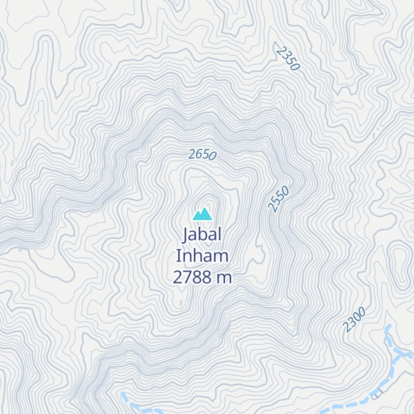 Map of جبل عنهام - قرية الشنبلي