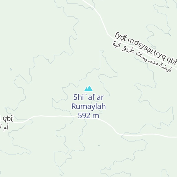 Map of Shi`af ar Rumaylah