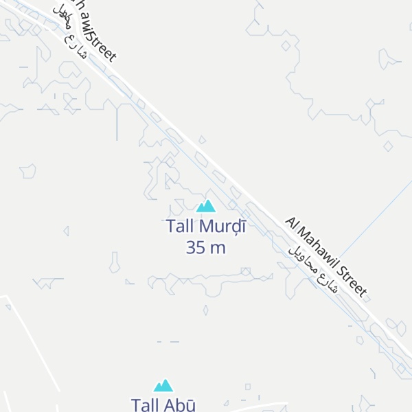 Map of Tall Murḑī