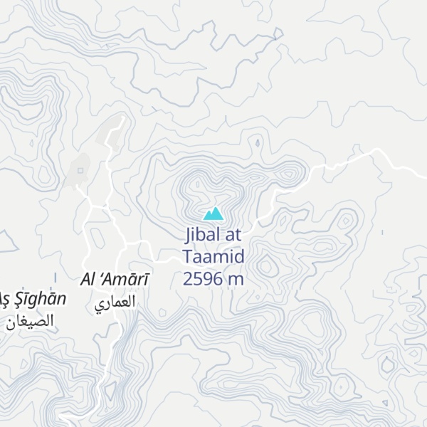 Map of Jibal at Taamid