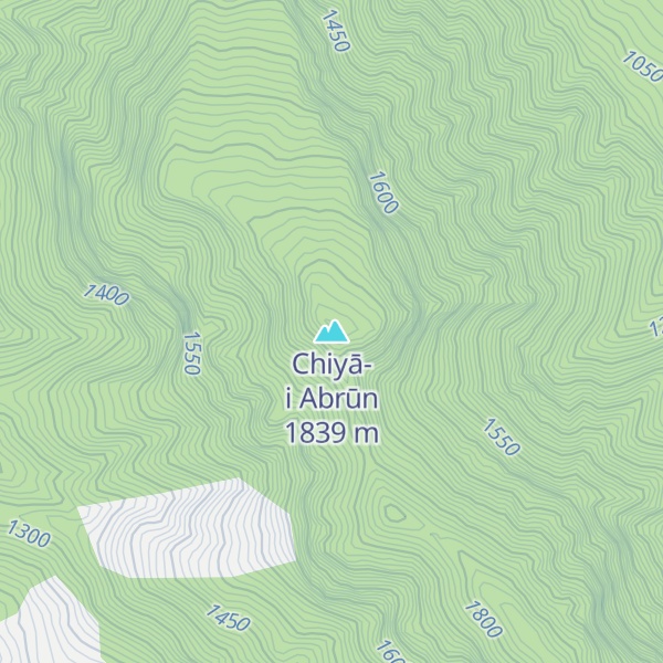 Map of Chiyā-i Abrūn