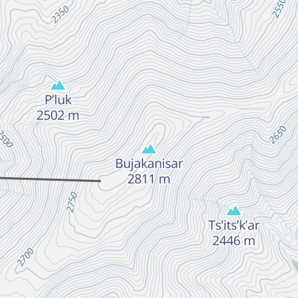 Map of Bujakanisar