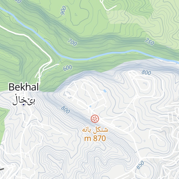 Map of Pank, Shingilbana