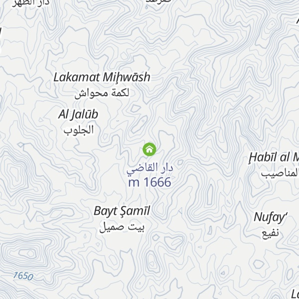 Map of دار القاضي