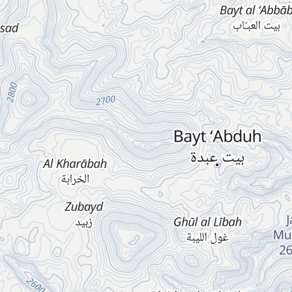 Map of Jabal al Lakamah