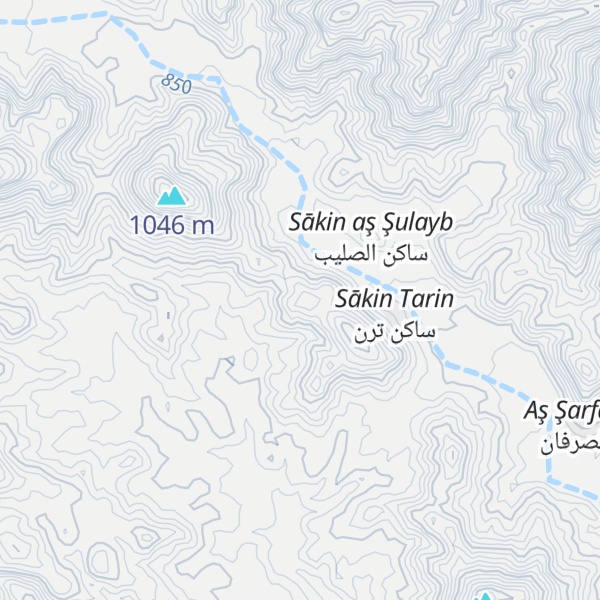 Map of Jabal al Masna`ah
