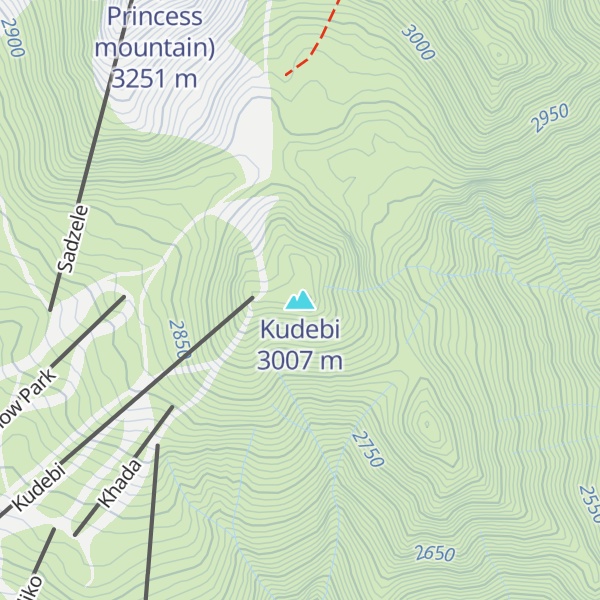 Map of Kudebi
