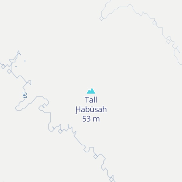 Map of Tall Ḩabūsah