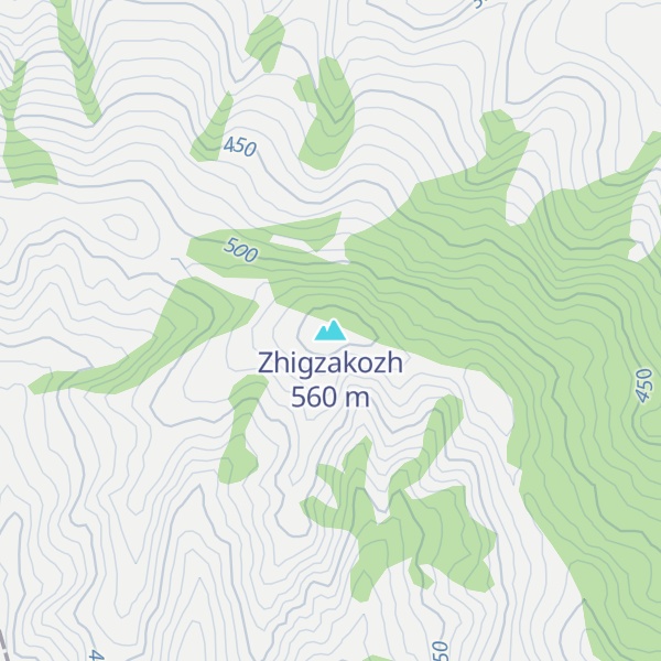 Map of Zhigzakozh