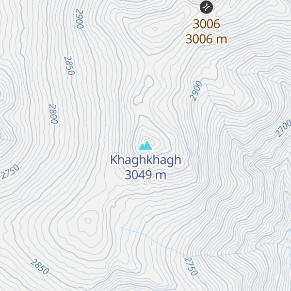 Map of Khaghkhagh