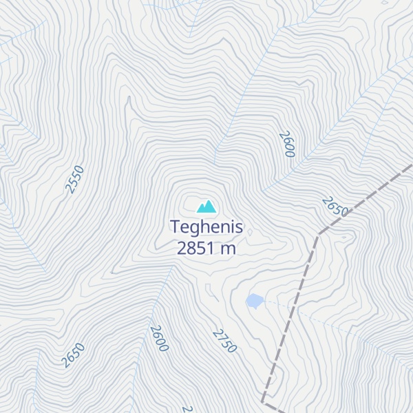 Map of Teghenis