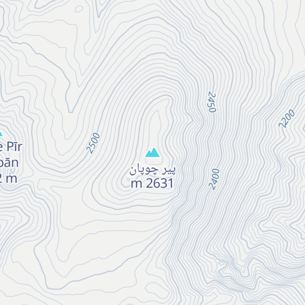 Map of پیر چوپان