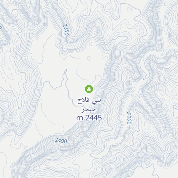 Map of بني فلاح جبحر