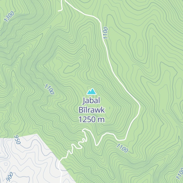 Map of Jabal Bīlrawk
