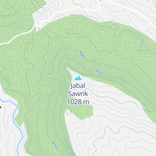 Map of Jabal Sawrik