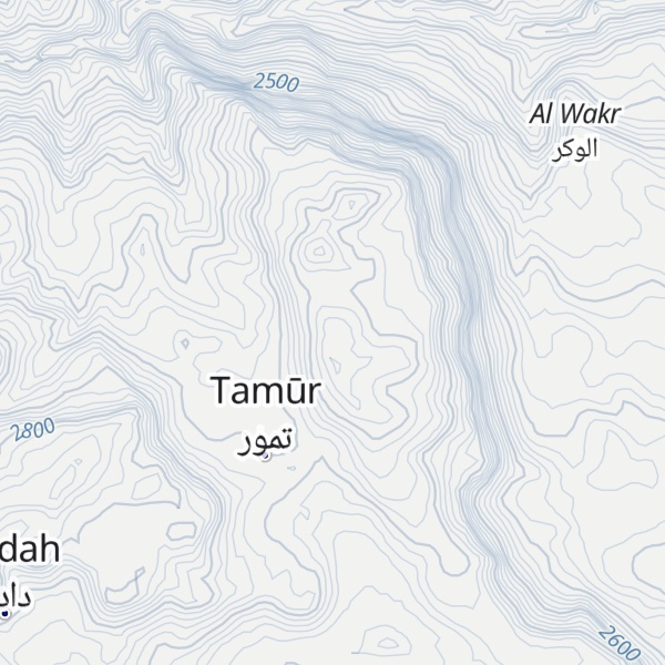 Map of Jabal al Qufl