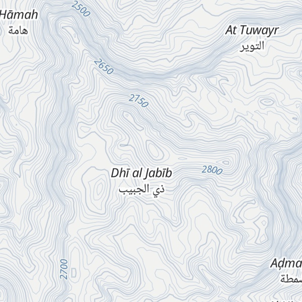 Map of Jabal Azal