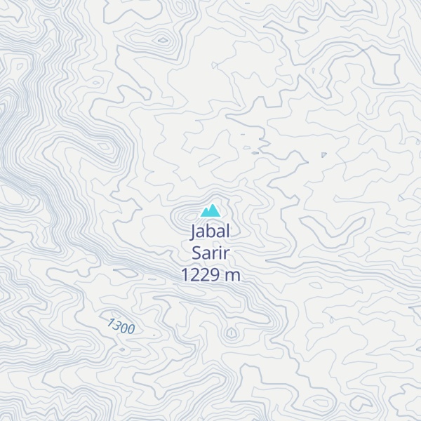 Map of Jabal Sarir
