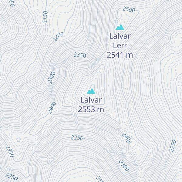 Map of Lalvar