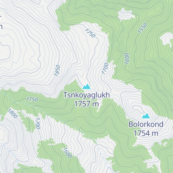 Map of Tsnkoyaglukh