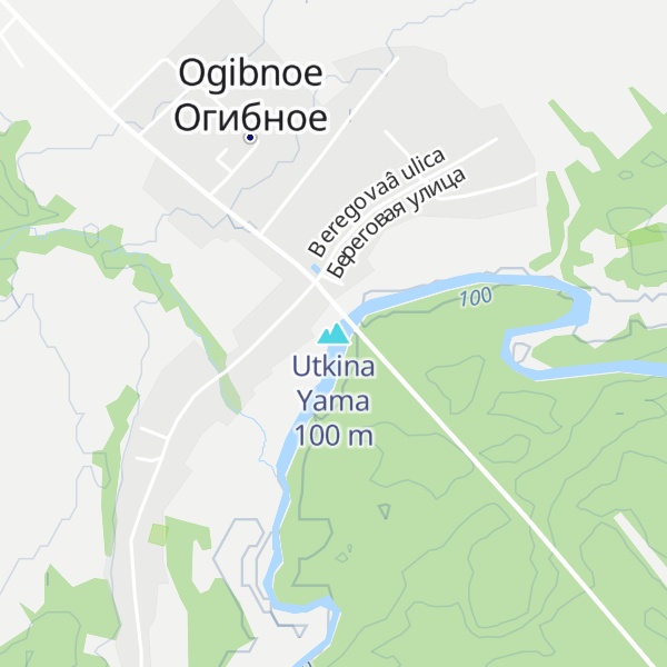 Map of Utkina Yama